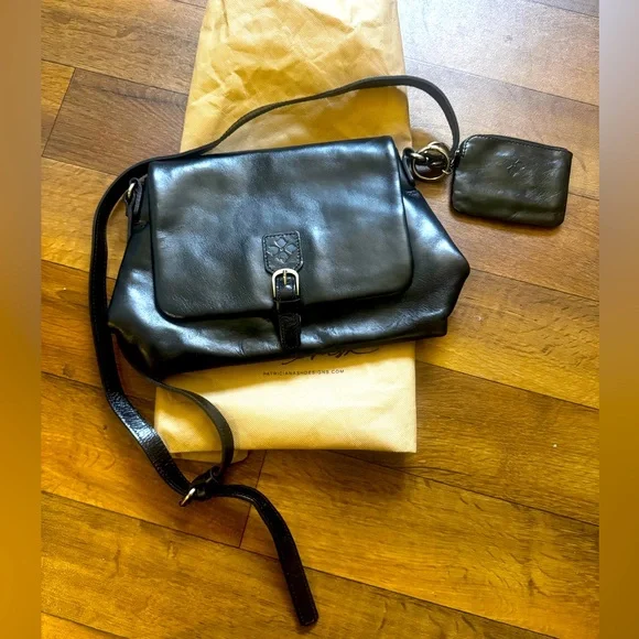 Patricia Nash Mili Leather Medium Crossbody w/ Coin Pouch & DustBag NWOT - Picture 1 of 9